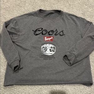 Coors Gray Sweatshirt